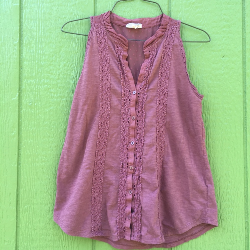 Meadow Rue sleeveless top.